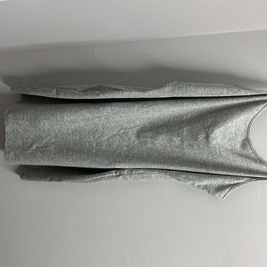 gray mini t-shirt dress from shein curve size 2xl. never worn. new without tag